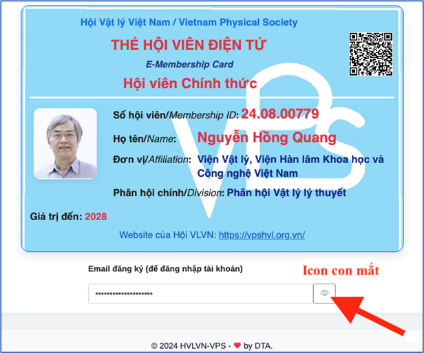 Trang chủ phần mềm CSDL hội viên